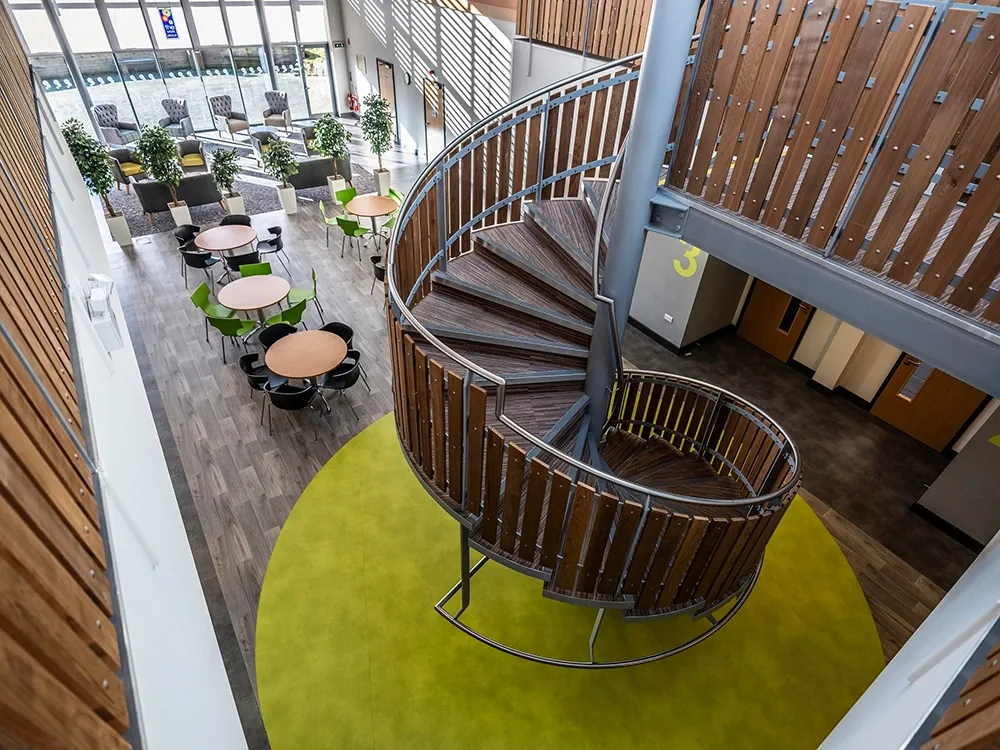 The Work Place atrium